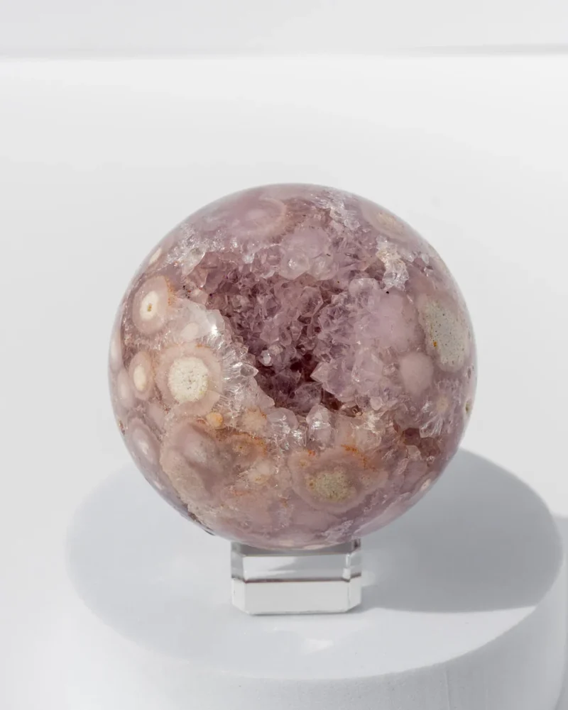 Pink Amethyst Sphere - 189