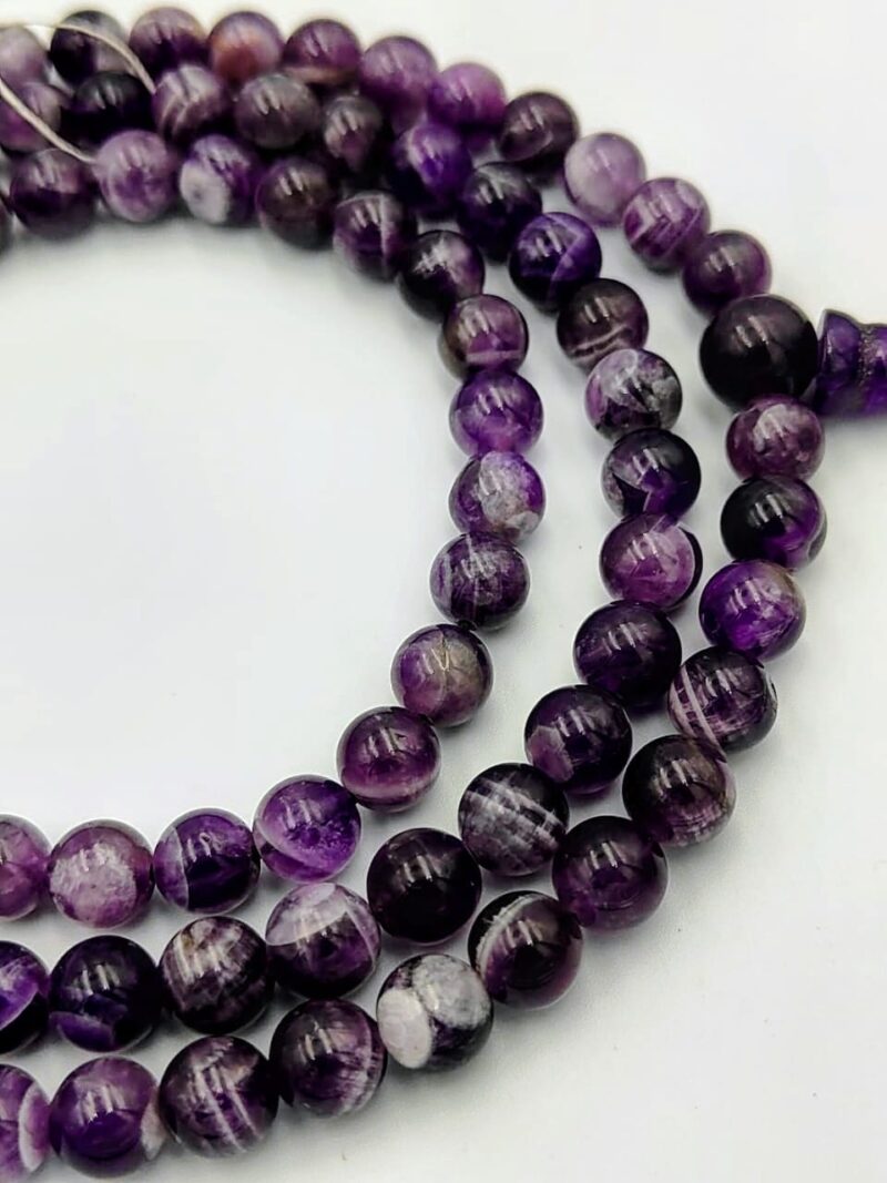 Amethyst stone mala with 108 beads - Image 2