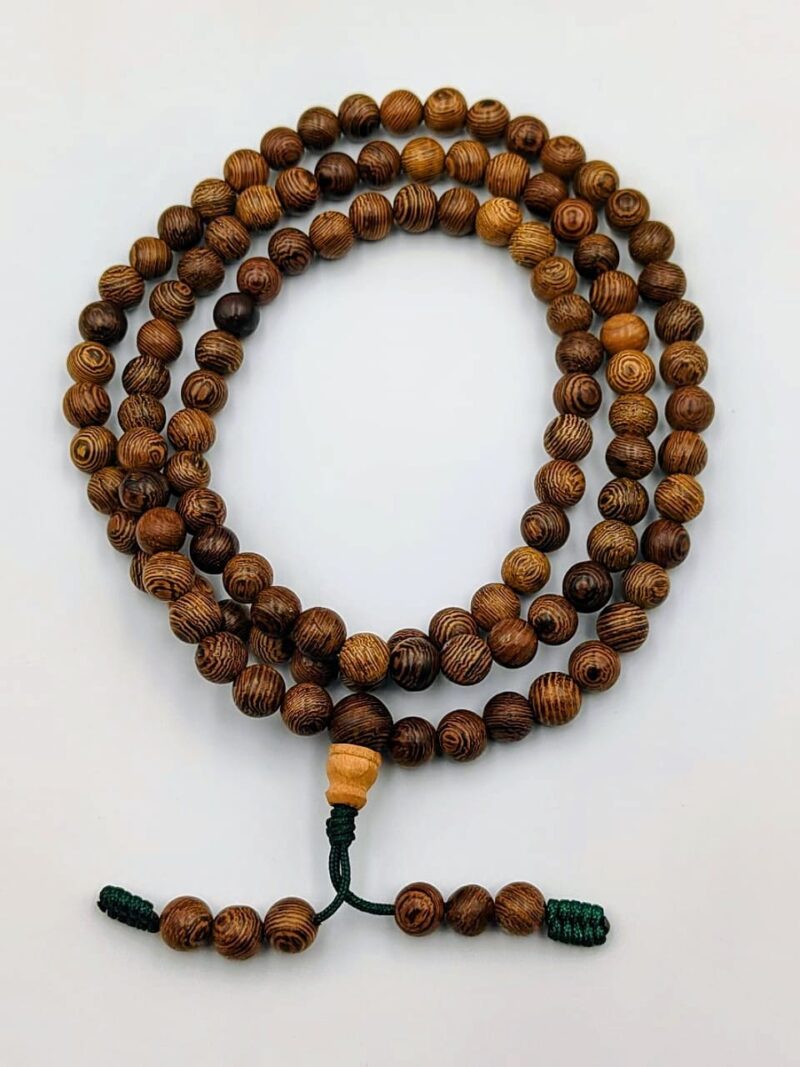 Agarwood mala with 108 beads