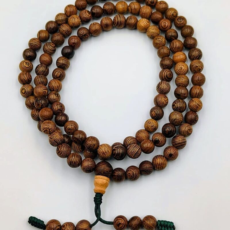 Agarwood mala with 108 beads
