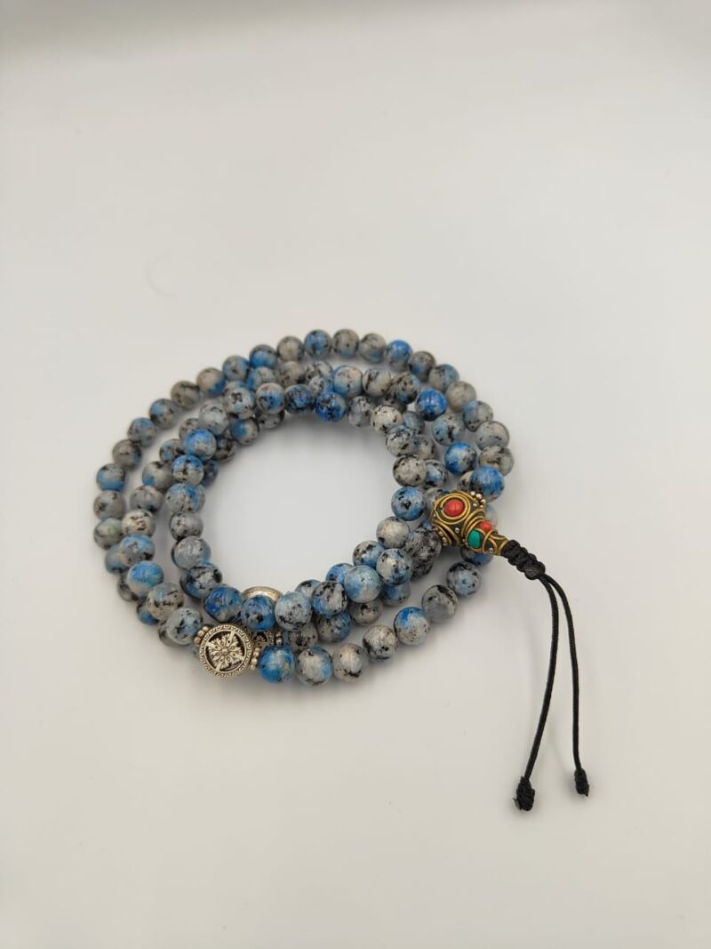 Designed jasper beads mala - Image 2