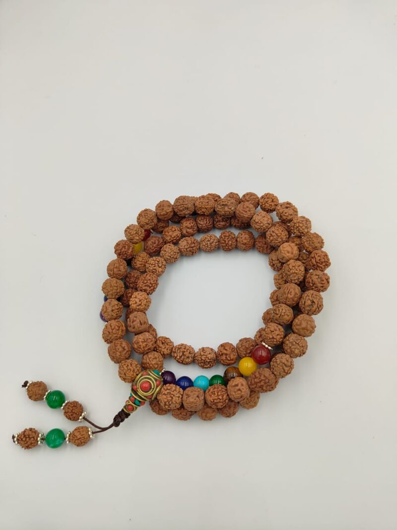 Designed Rudraksh beads mala including seven chakras