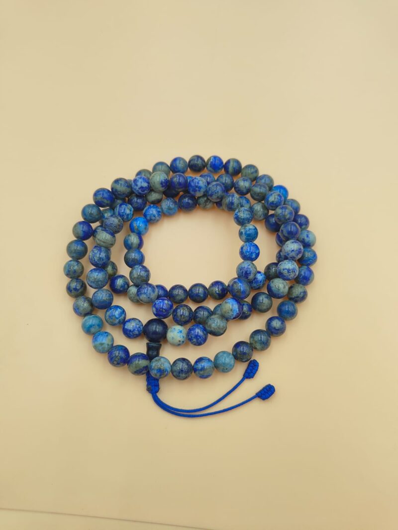 Natural lapis lazuli with golden pyrite - Image 2