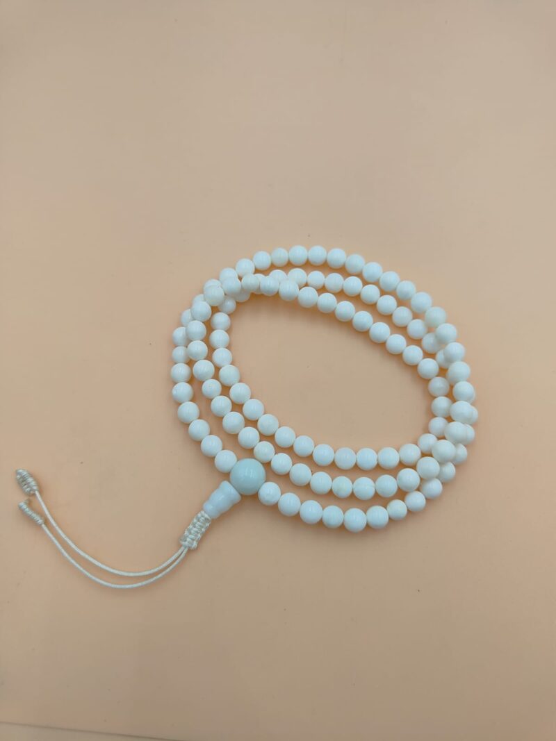 Seashell mala with 108