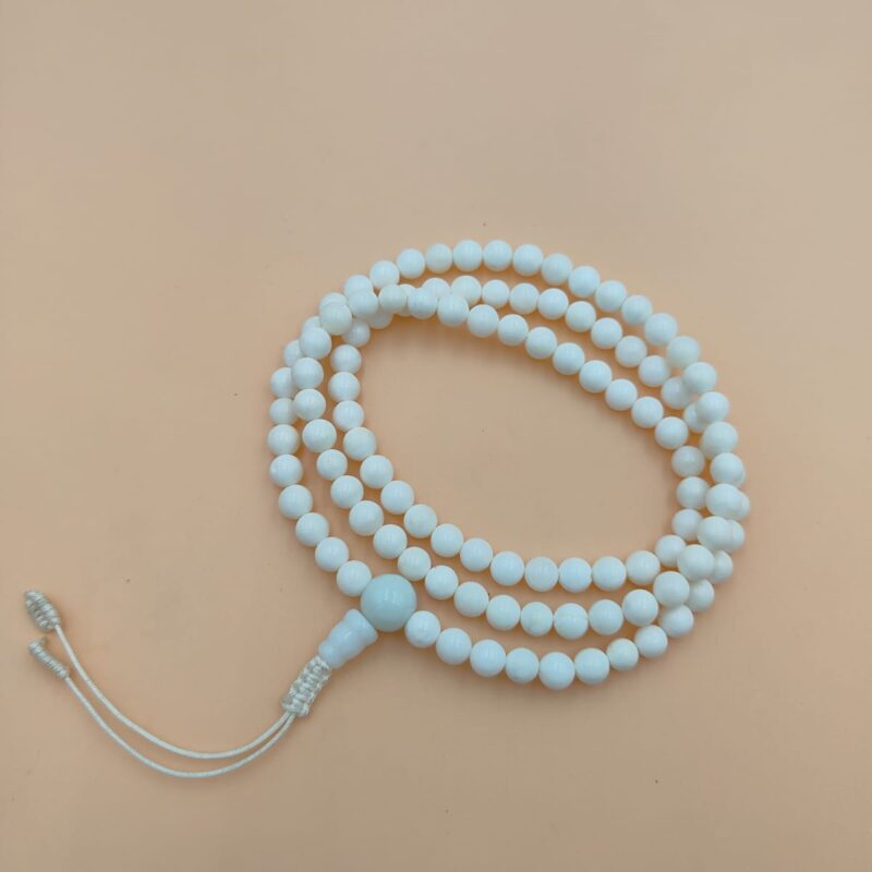 Seashell mala with 108
