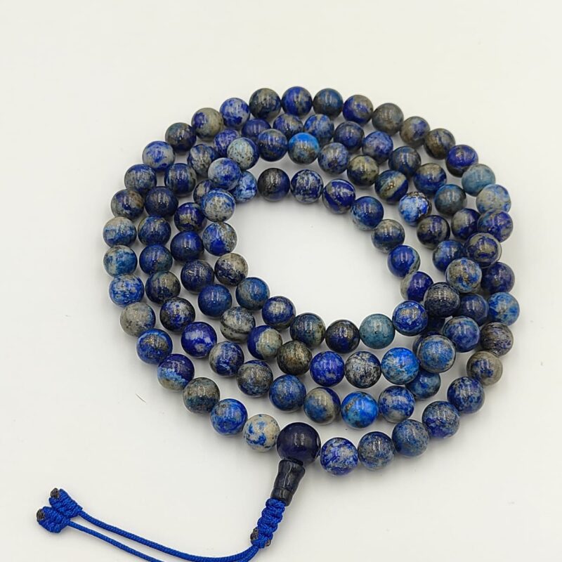 Natural lapis lazuli with golden pyrite