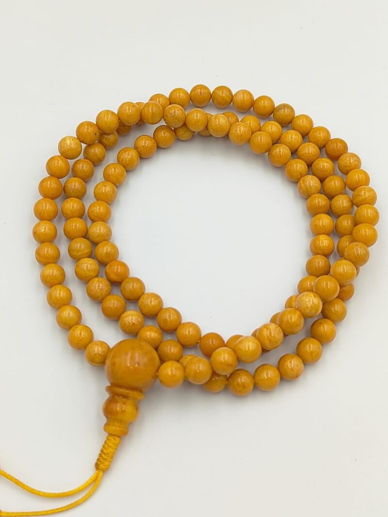 Natural Baltic Amber Beads Mala - Image 2