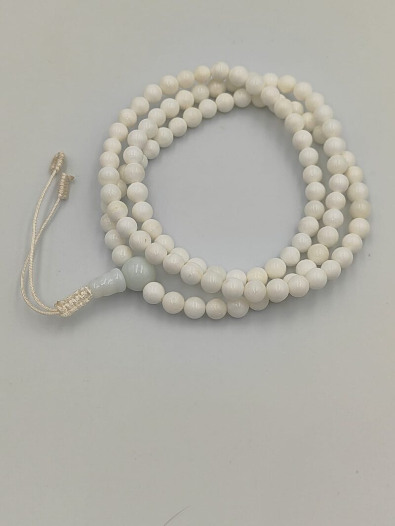 Seashell mala with 108 - Image 2