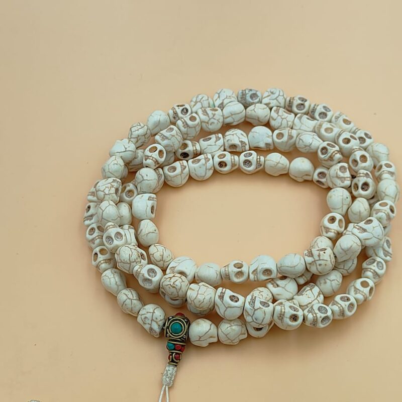 Skull Mala with 108 beads