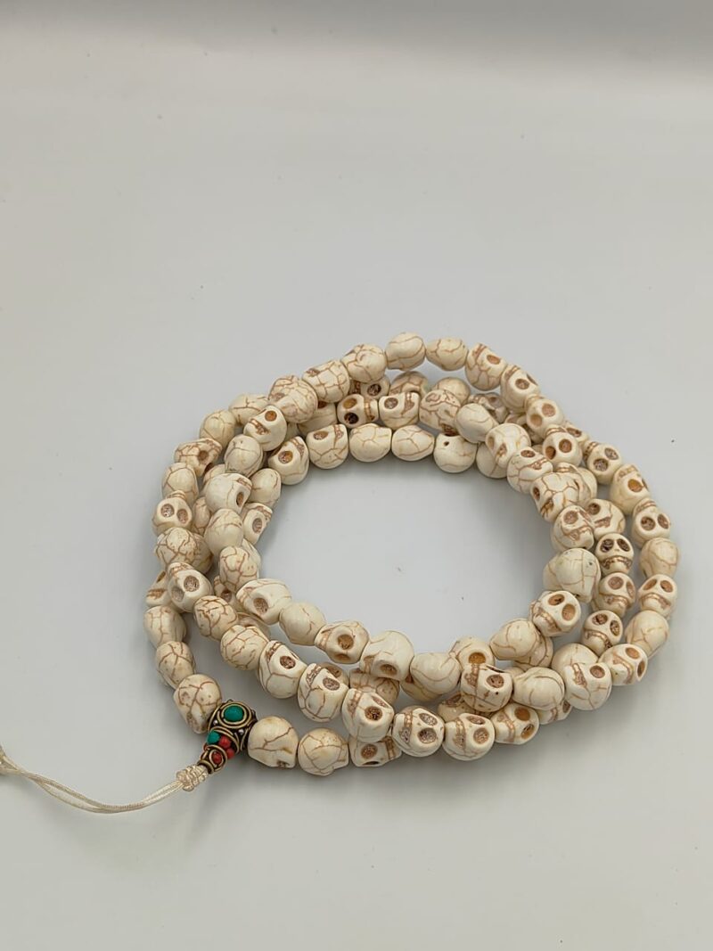 Skull Mala with 108 beads - Image 2